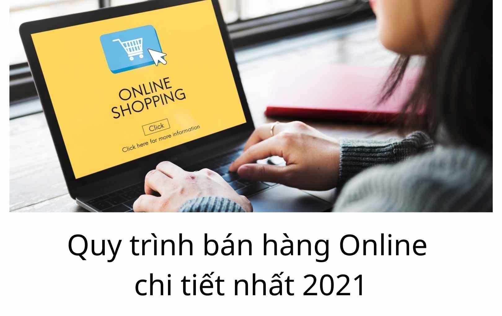 quy trình bán hàng online